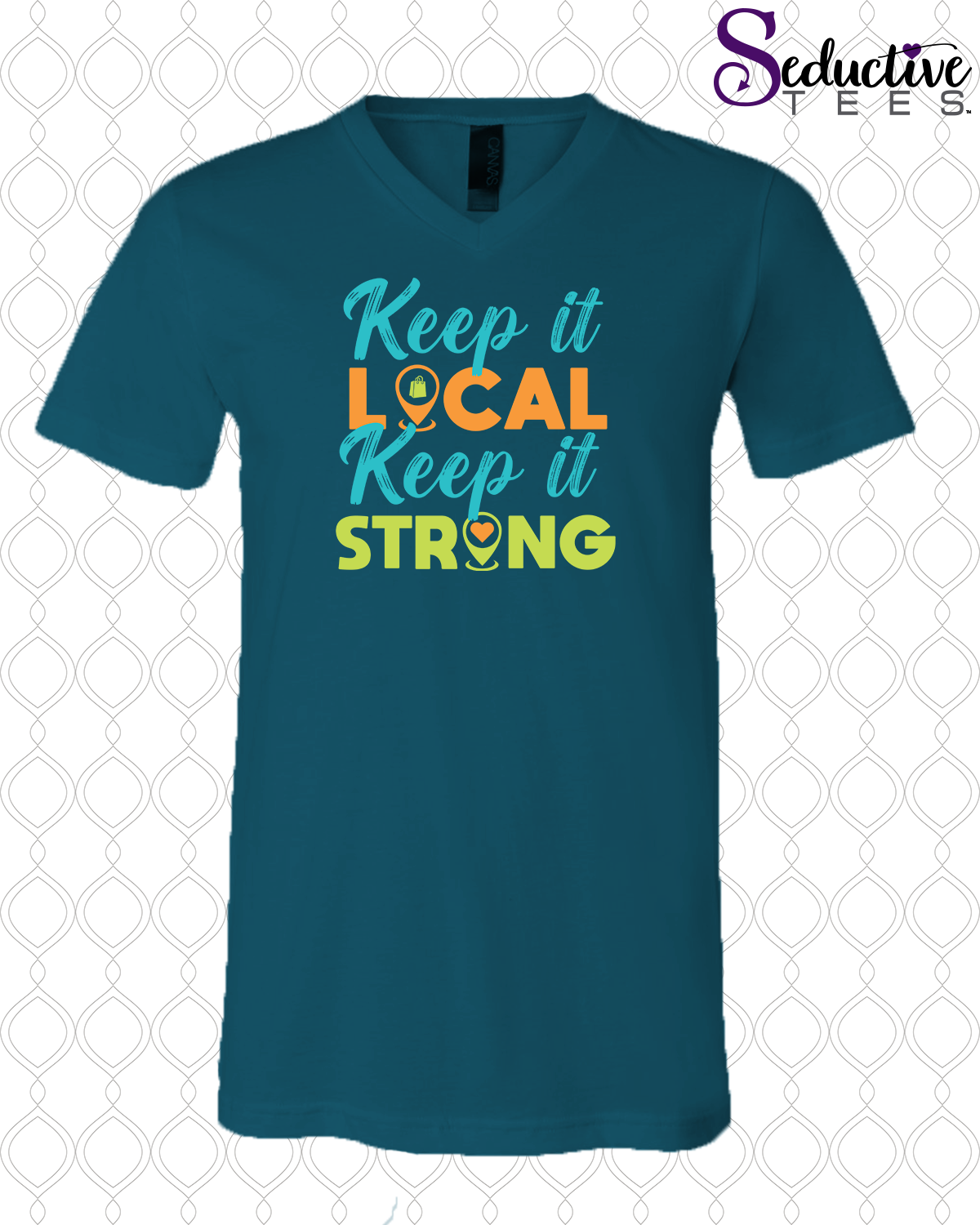 Keep it Local Keep it Strong - V Neck