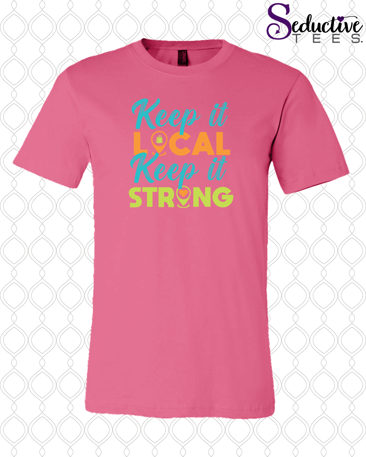 keep it local keep it strong - Crew Neck