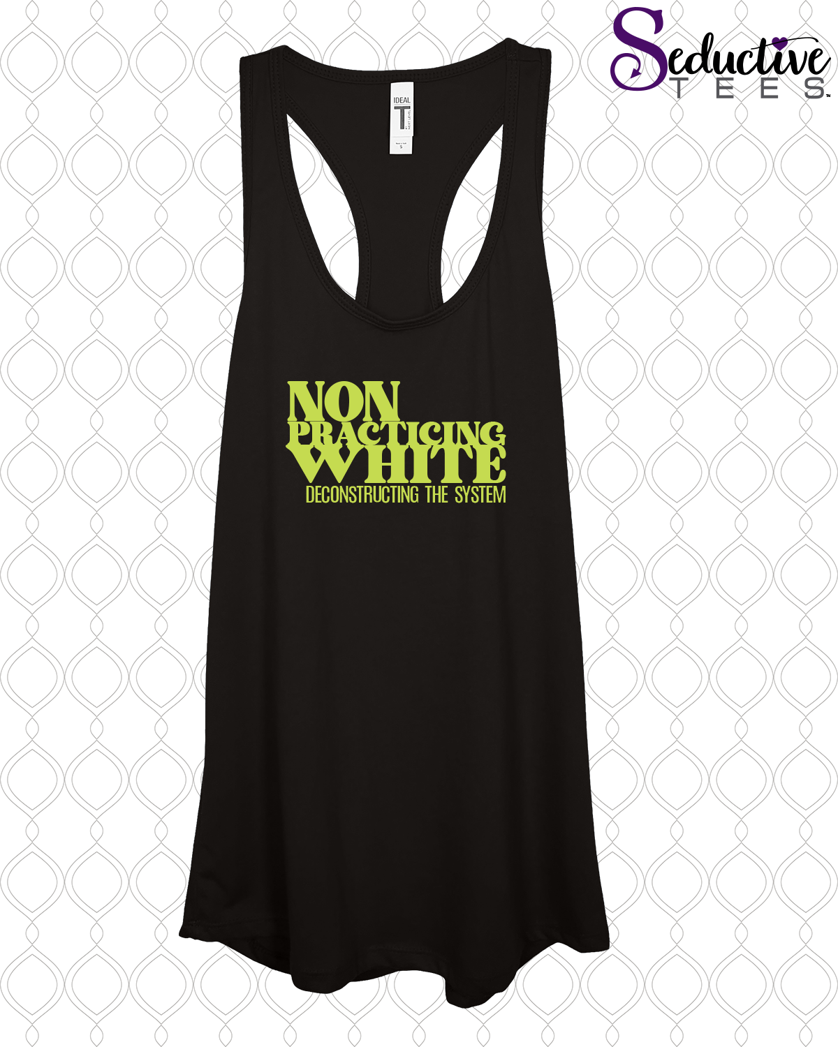 Non Participating White - Flowy Tank