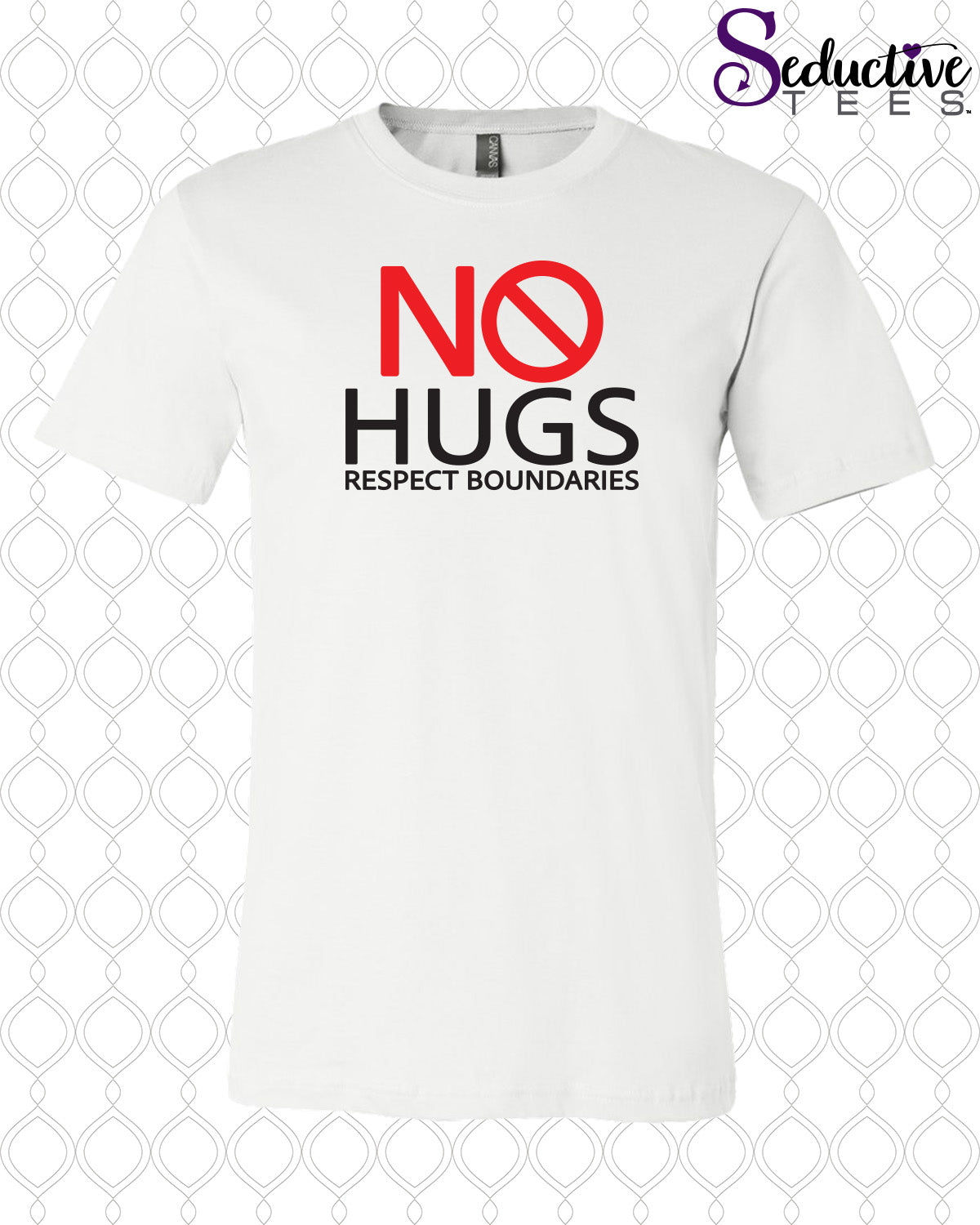 No Hugs Respect Boundaries Crew