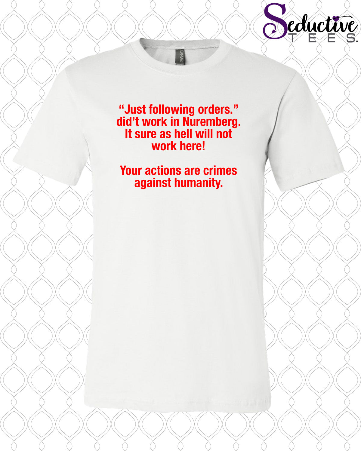 Just following orders won't work