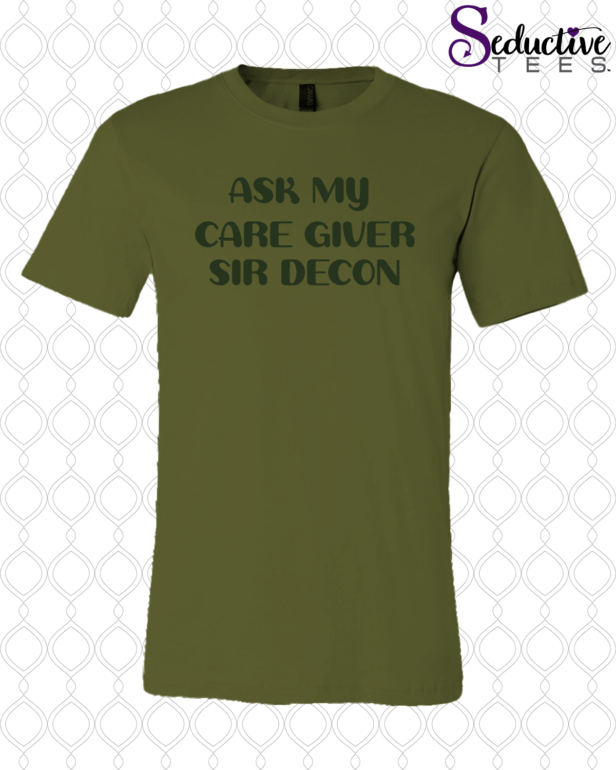 Ask My Care Giver Tee