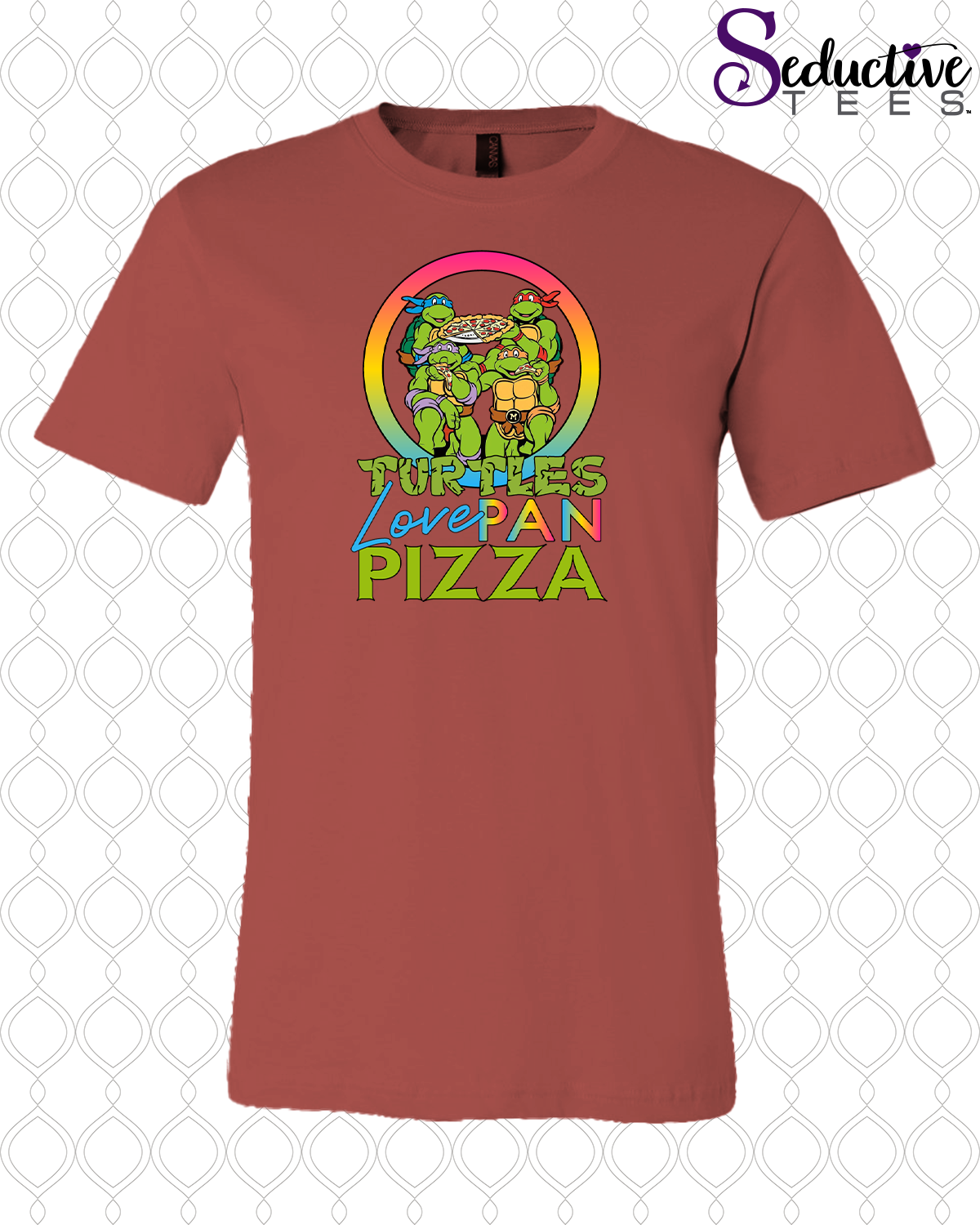 Turtles Love Pan Pizza Tee