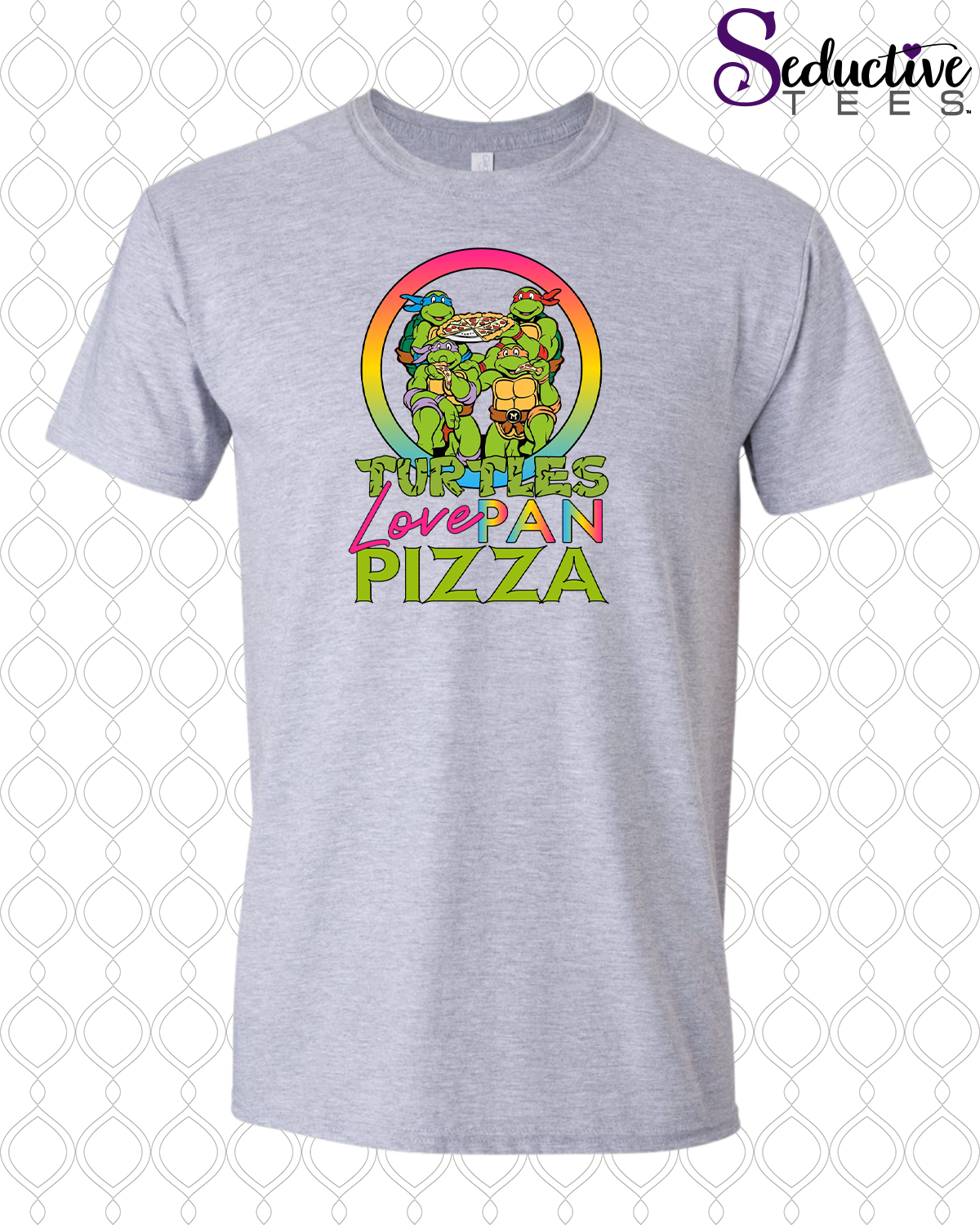 Turtles Love Pan Pizza Tee