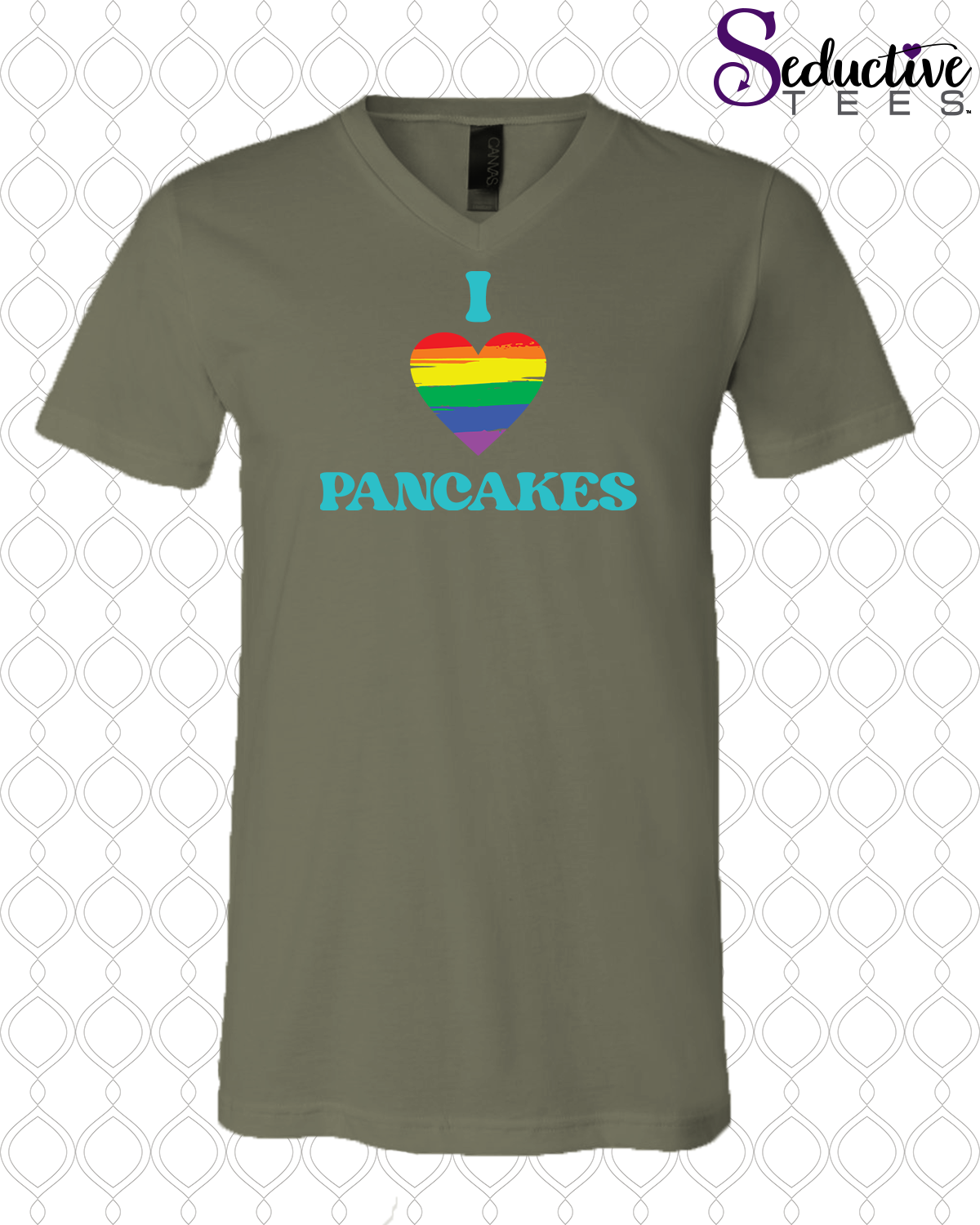 I Love Pancakes V-Neck