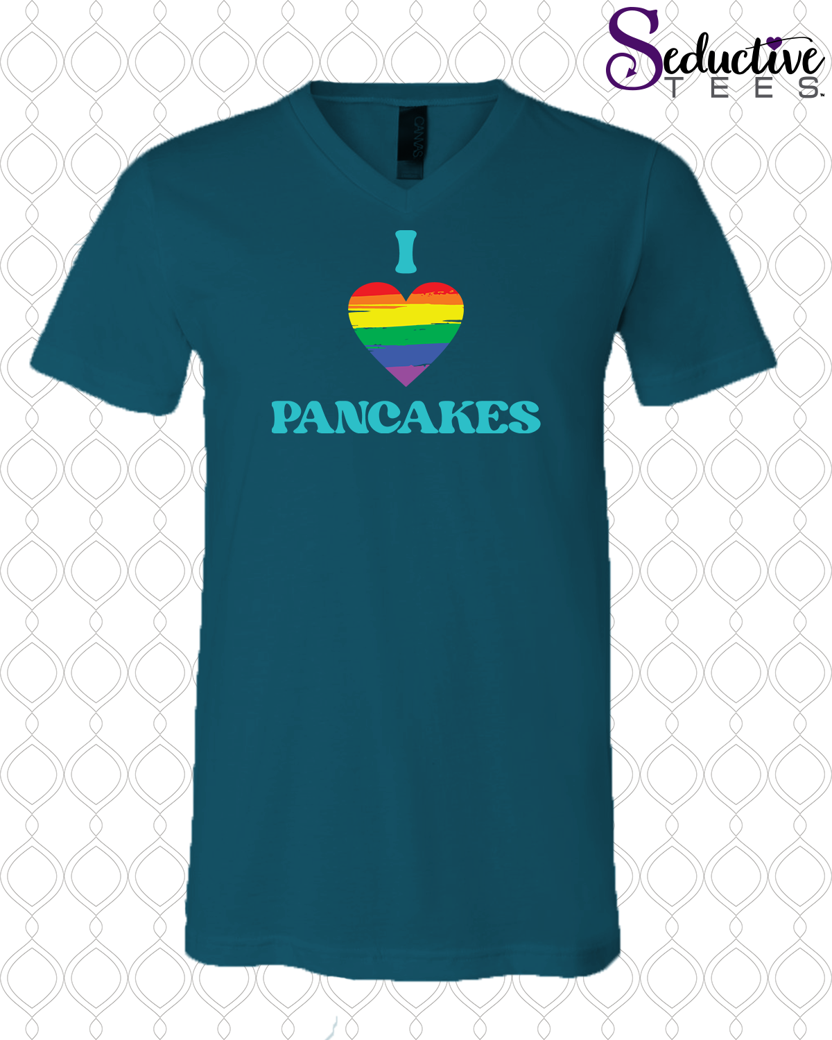 I Love Pancakes V-Neck