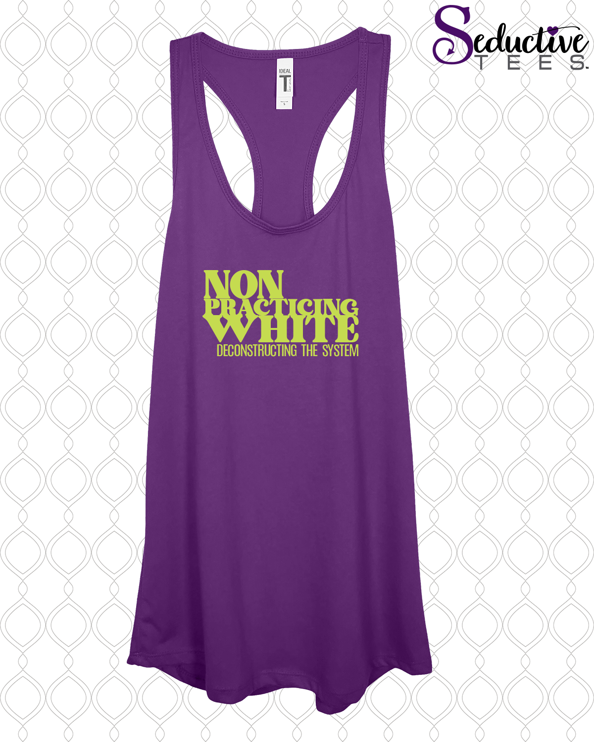Non Participating White - Flowy Tank