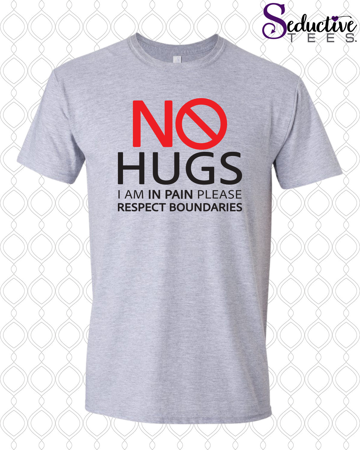 No Hugs In Pain Respect Boundaries  Crew