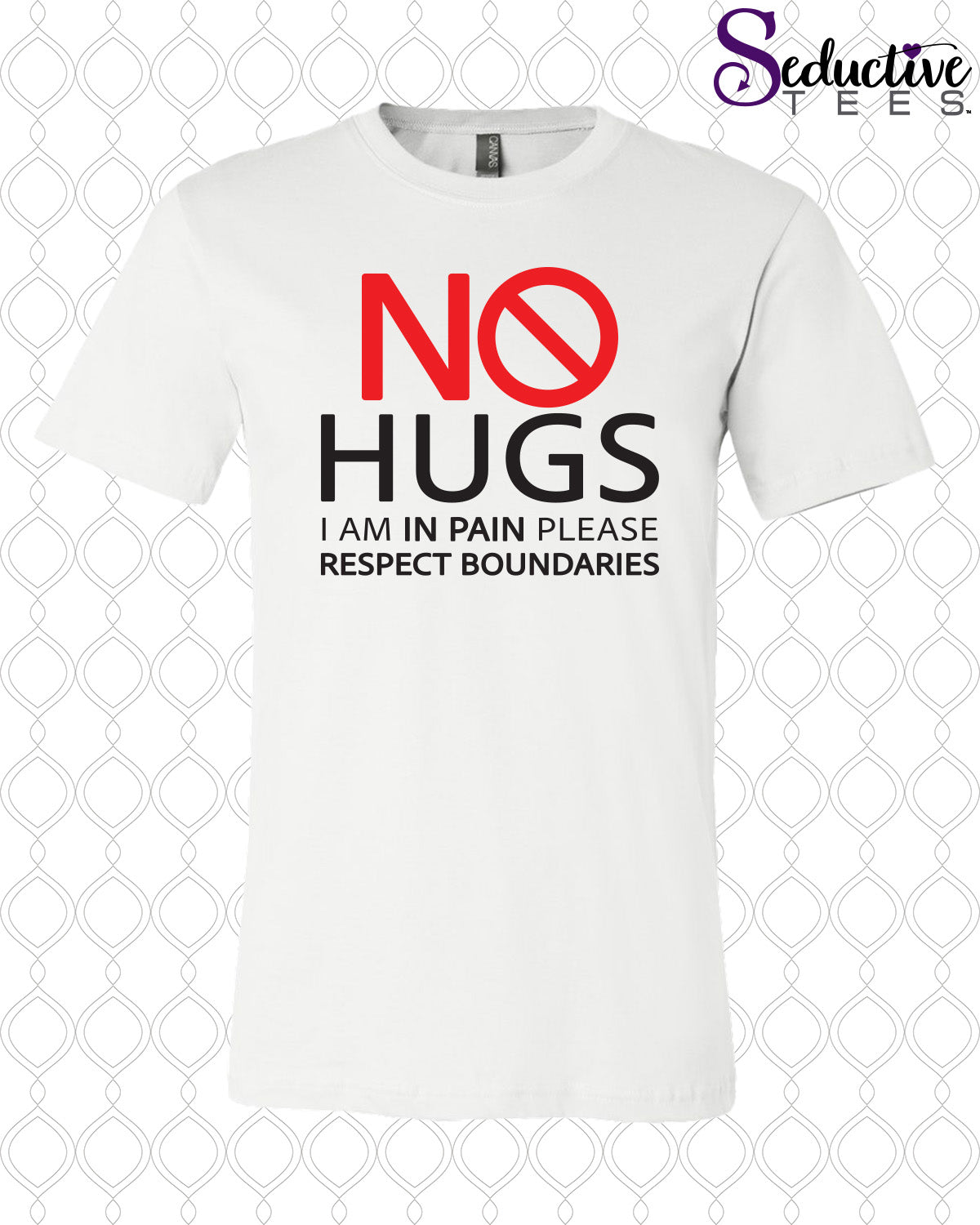 No Hugs In Pain Respect Boundaries  Crew