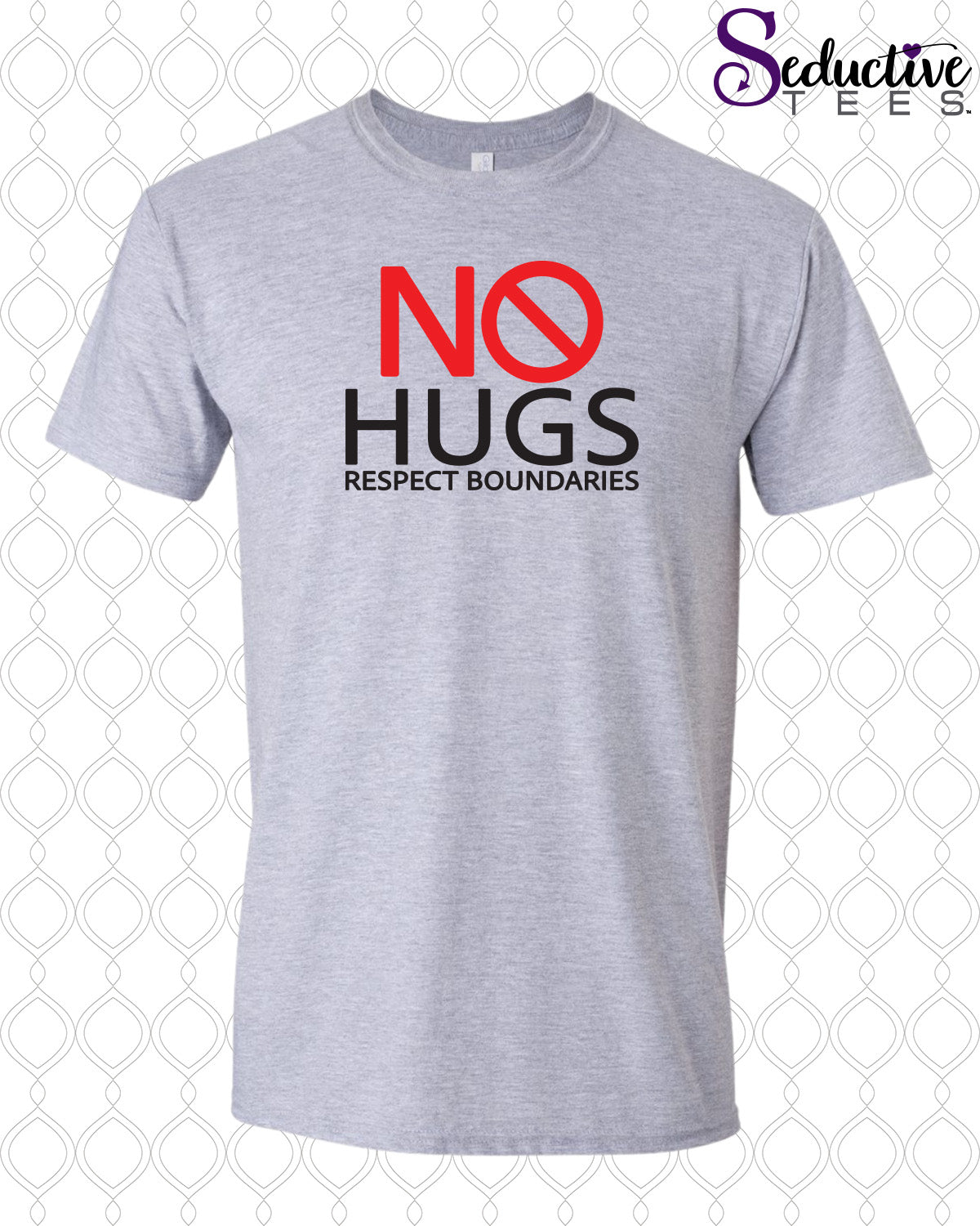 No Hugs Respect Boundaries Crew