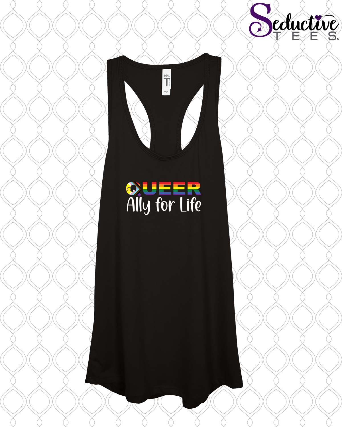 Queer Ally for Life Flowy Tank