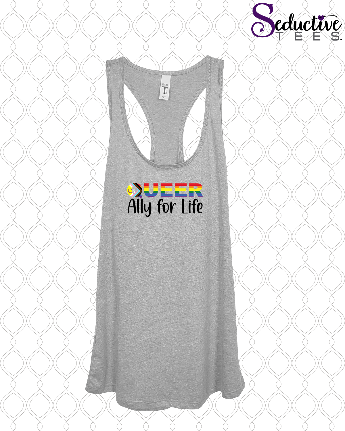 Queer Ally for Life Flowy Tank