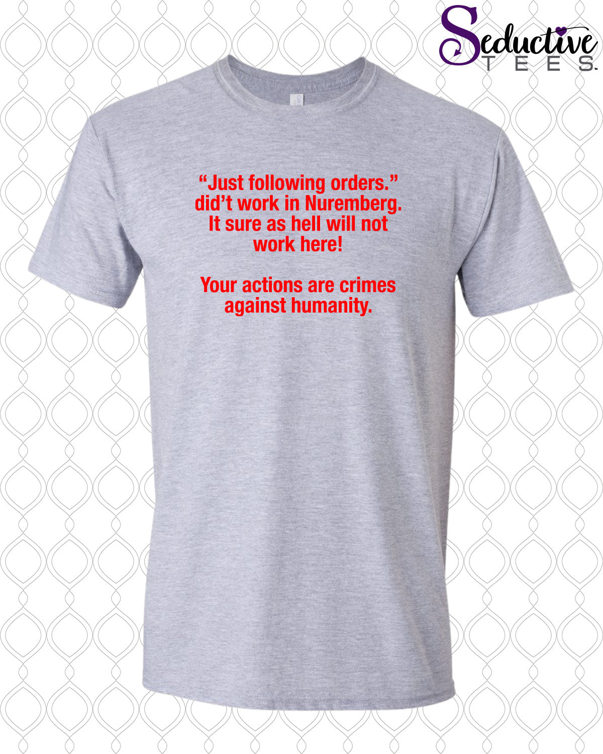 Just following orders won't work