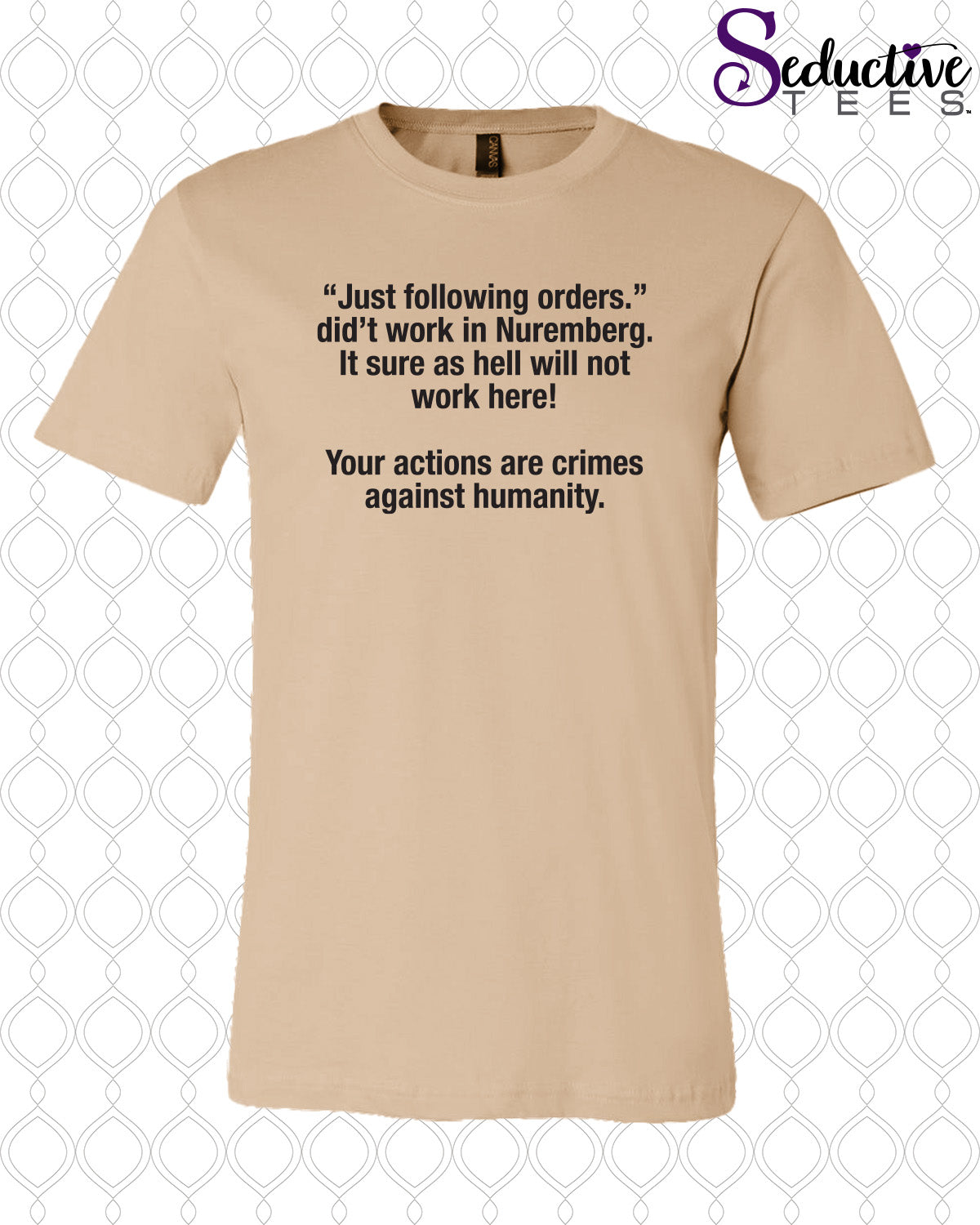 Just following orders won't work