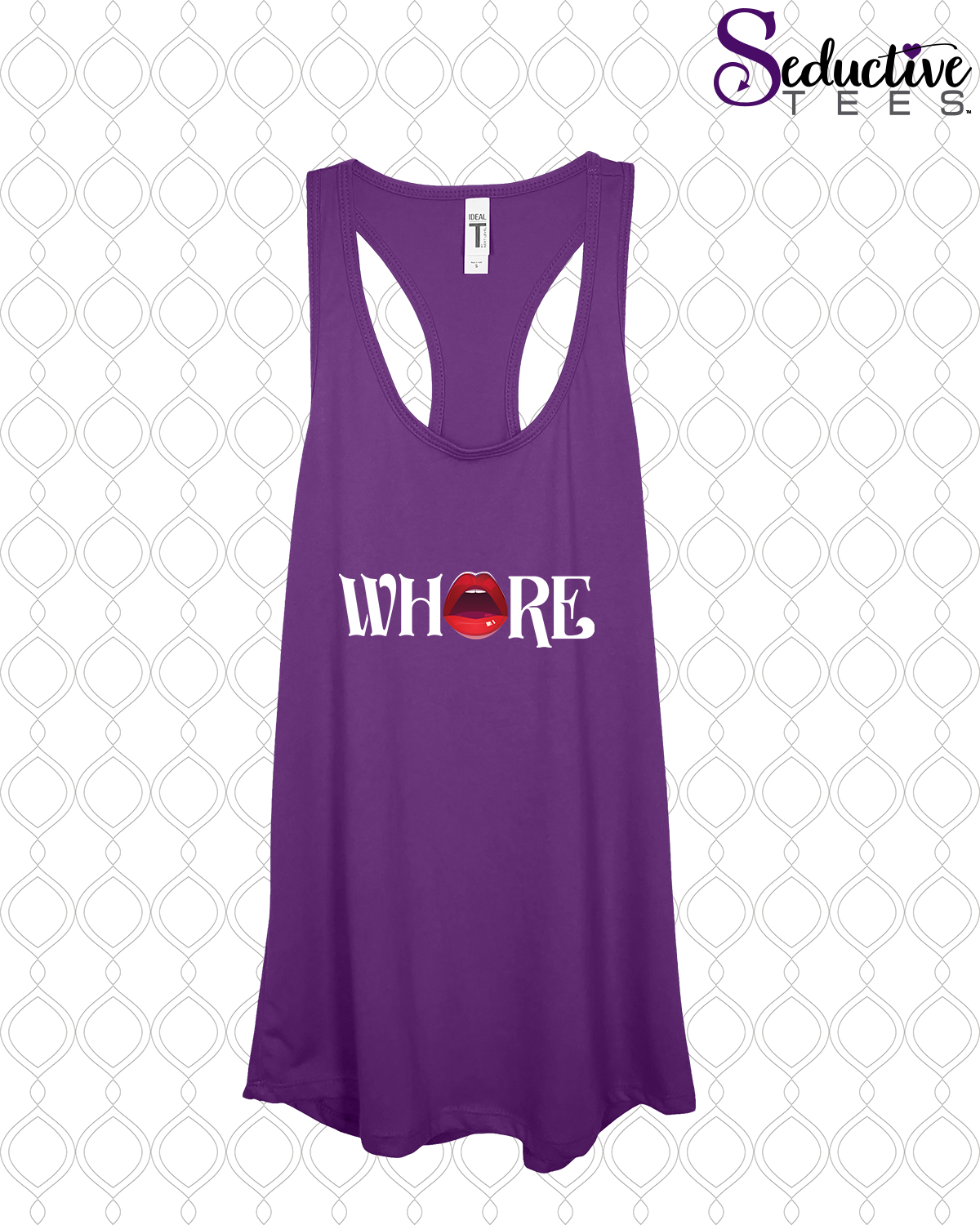 Whore Flowy Tank