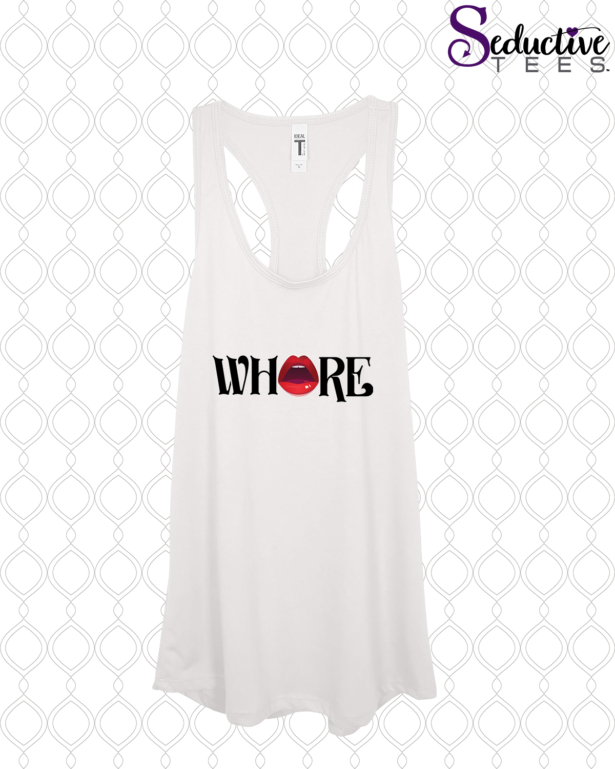 Whore Flowy Tank